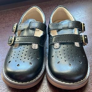 Footmates Toddler 6 Medium Black Maryjanes